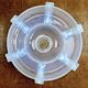 lampe Art Déco fer forgé style Edgar Brandt coupe opalescente Ezan