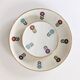 Set of 4 coasters + 1 plate, Winterling Bavaria porcelain, 1960s