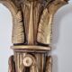 Napoleon III era bronze wall lamp