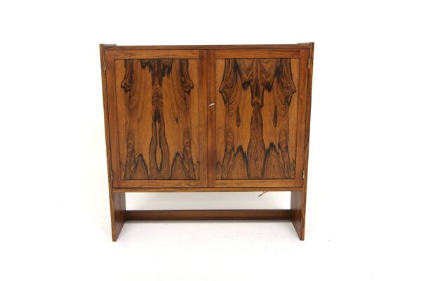 Meuble-bar scandinave en palissandre, Suède, 1960