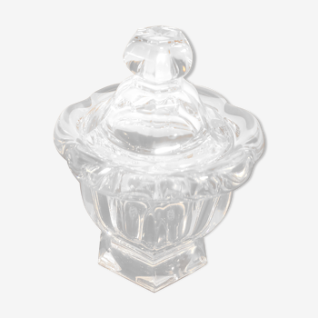 Moutardier en cristal baccarat