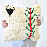 Colorful Moroccan carpet pillow 46x46cm