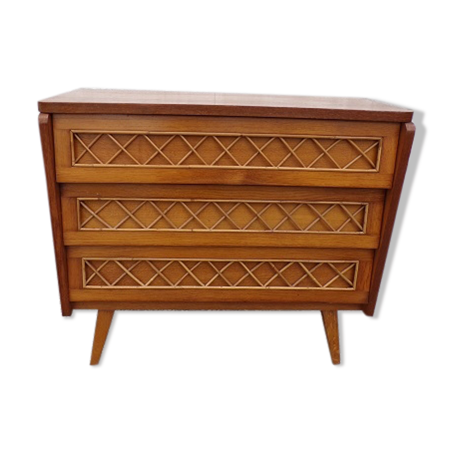 Commode rotin