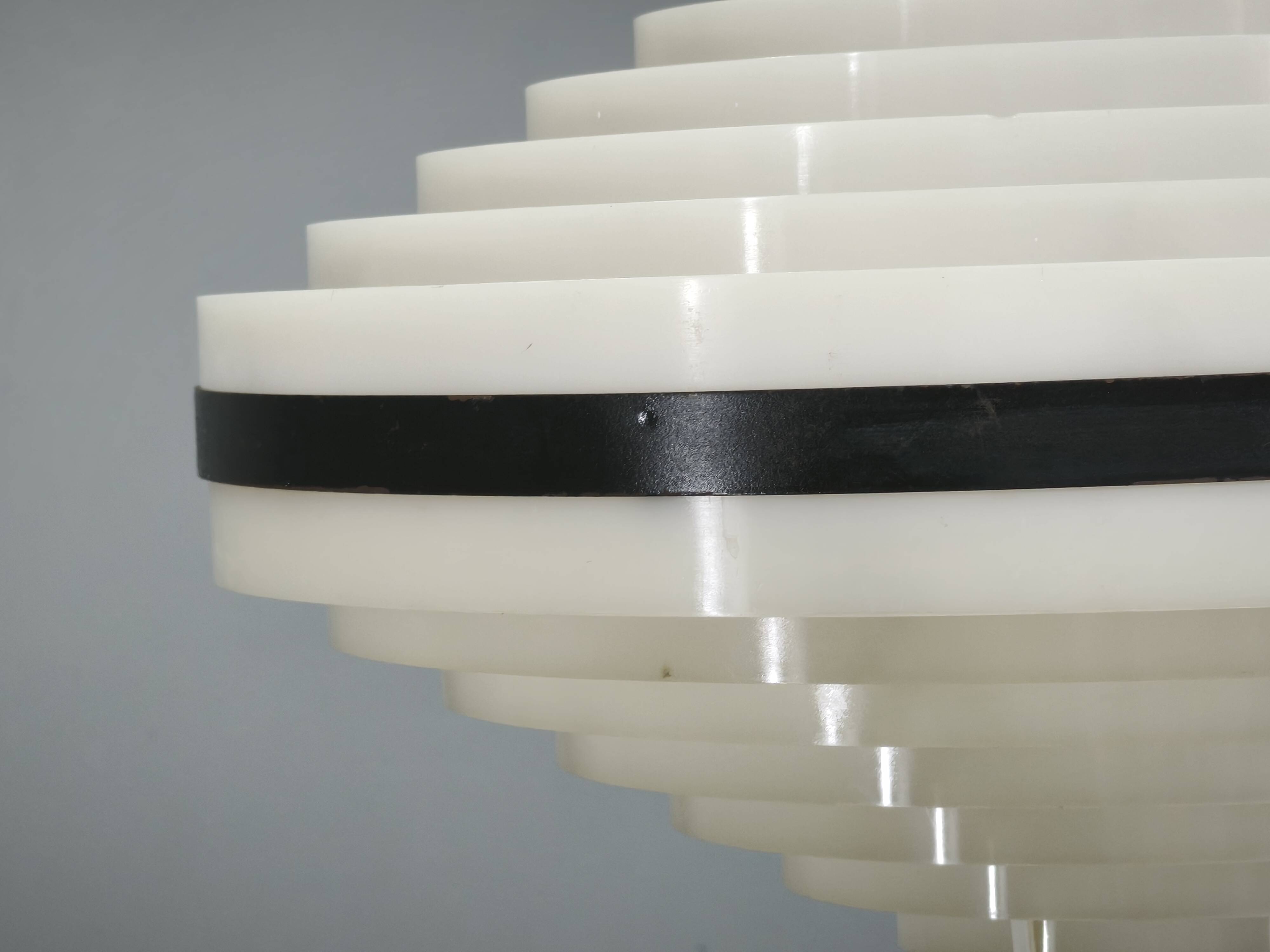 Pair of Czech Space Age UFO Pendant Lights, 1960s