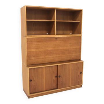 Scandinavian oak secretary Öresund, Børge Mogensen, Sweden, 1960
