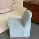 Anonima Castelli Alky armchair in baby blue velvet
