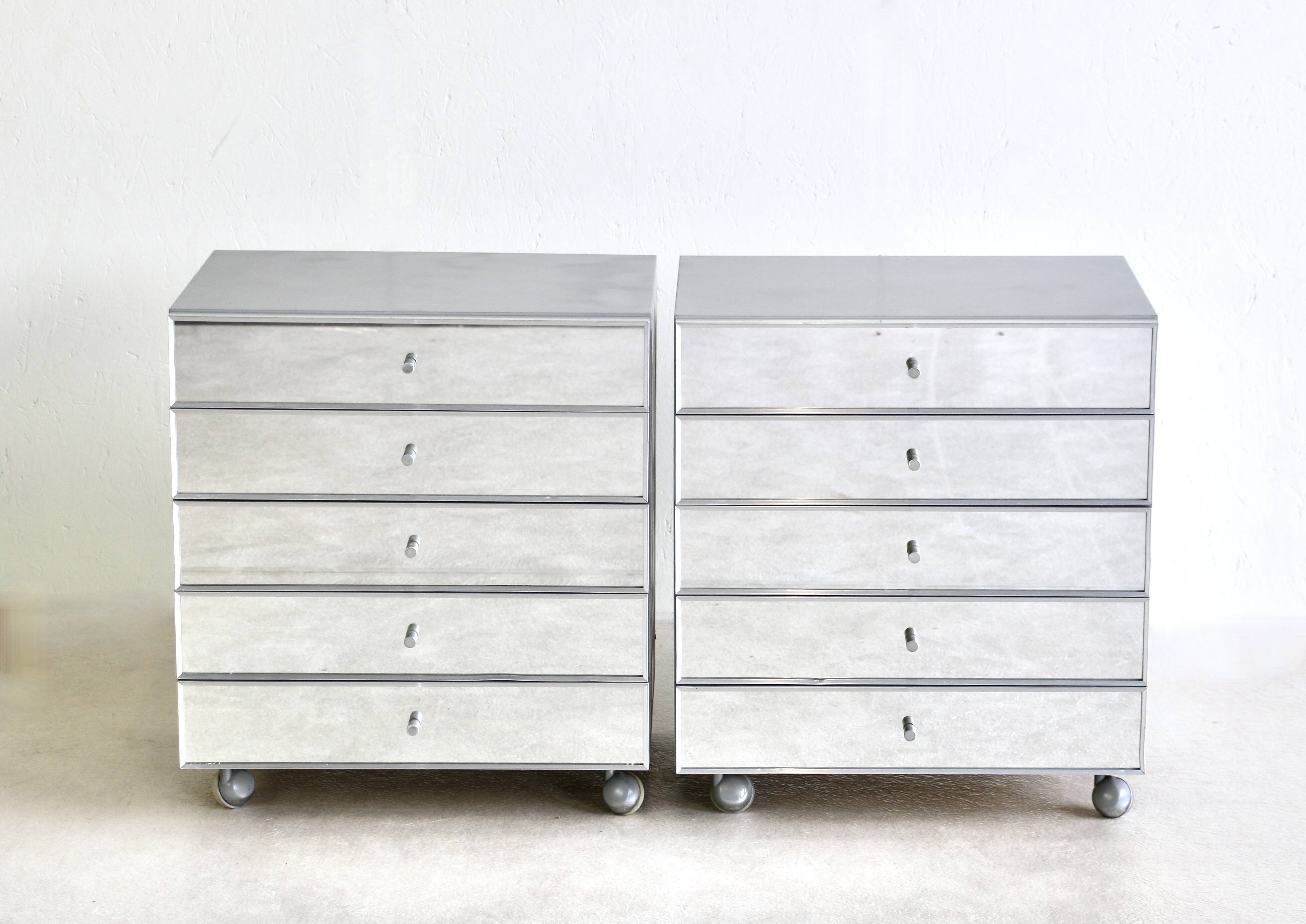 Pair of chests of drawers, Germany 1980s