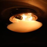 1970s Glass Ceiling Light, Italy