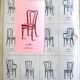 Set of 2 chairs tanned Bistrot by Thonet N°A49 - 1925 -