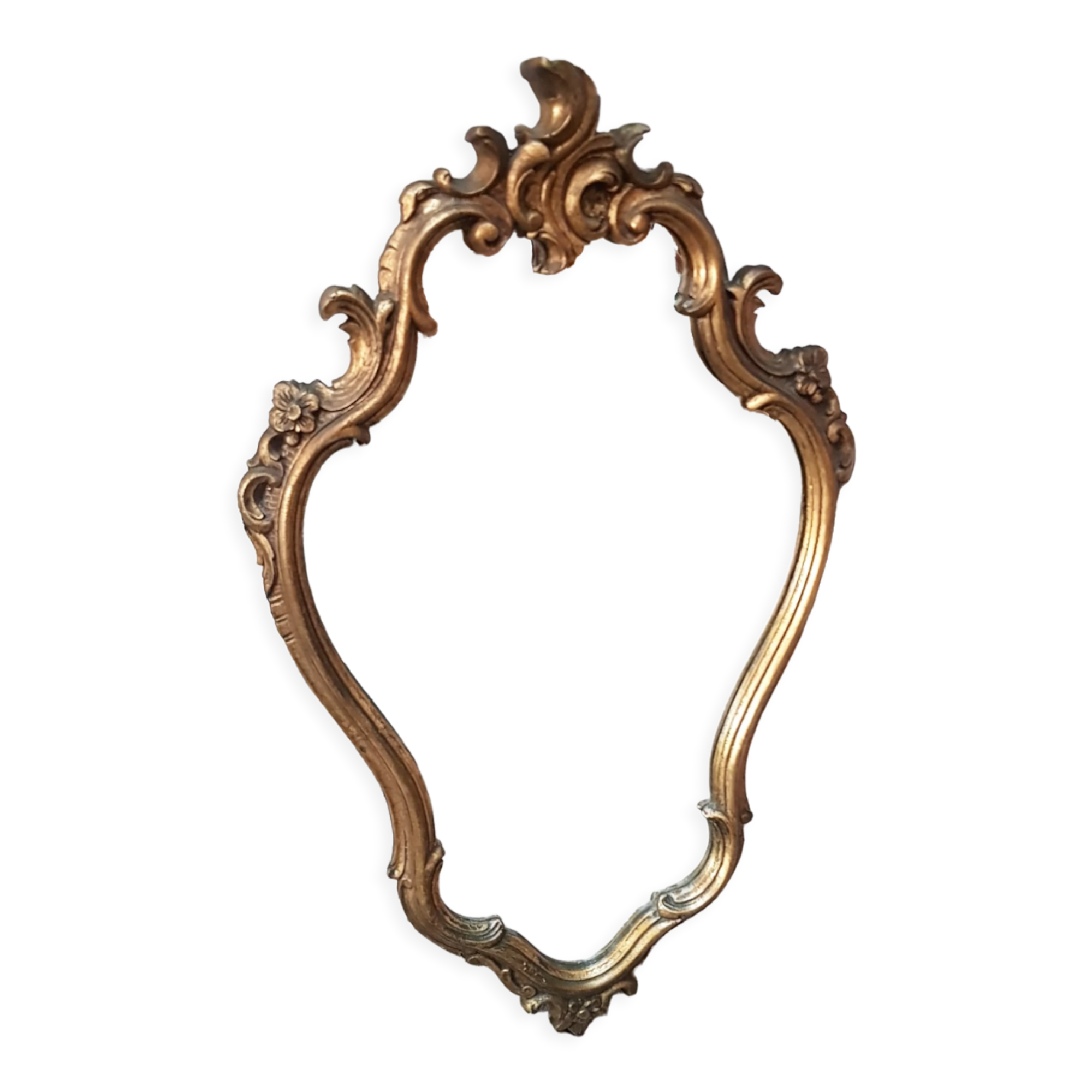 Gilded baroque mirror