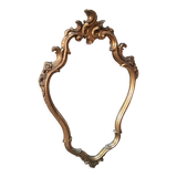 Gilded baroque mirror