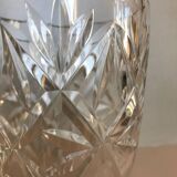 Vase en cristal taillé