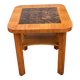 Table basse carrée art déco, Allemagne années 1950.
