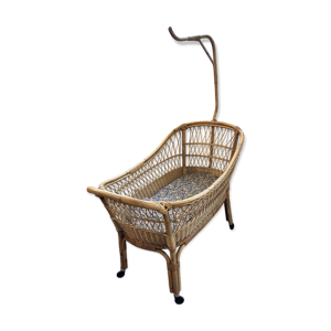 Berceau en rotin bébé,