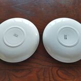 Two Salins earthenware lunch cups