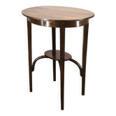 Table ovale en bois courbé Thonet No. 207 par Mazowia, Pologne, années 1910