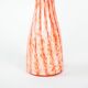 Orange vase, Italian design, 1960s, made in Italy