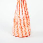 Vase orange, design italien, années 1960, fabriqué en Italie
