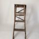Wooden painter's stepladder