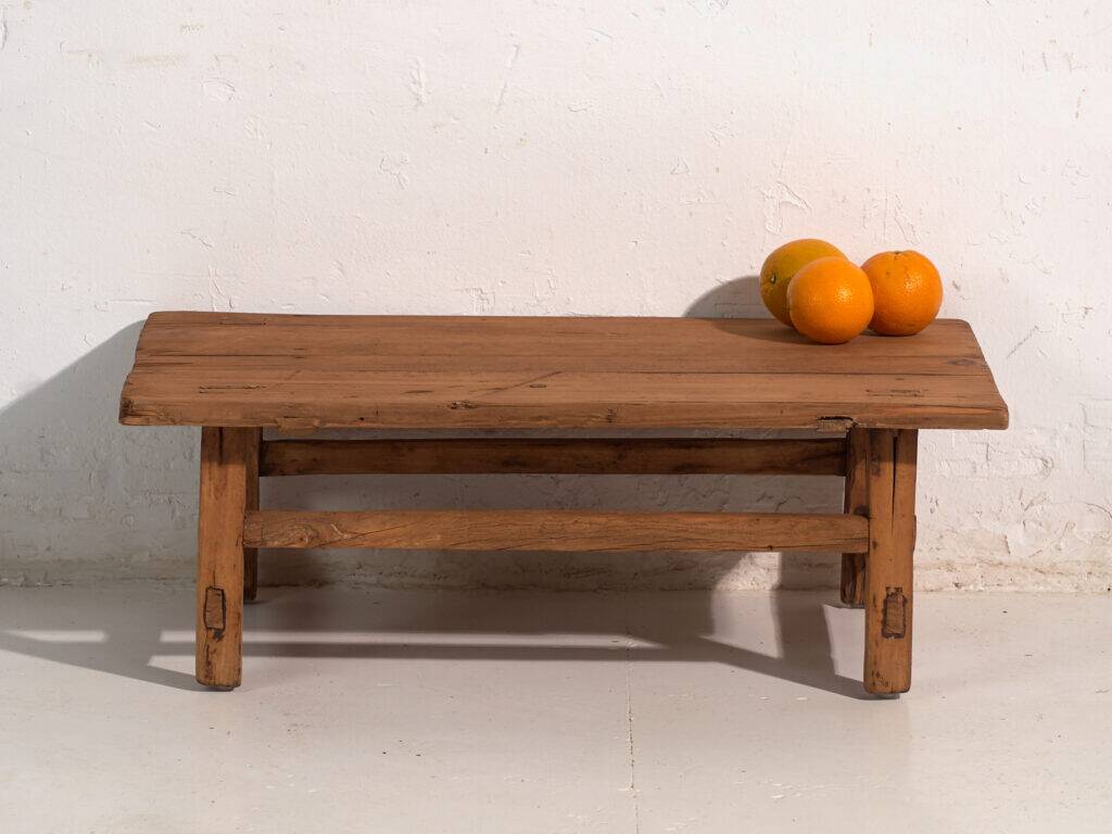 Antique pine coffee table – China, circa 1890