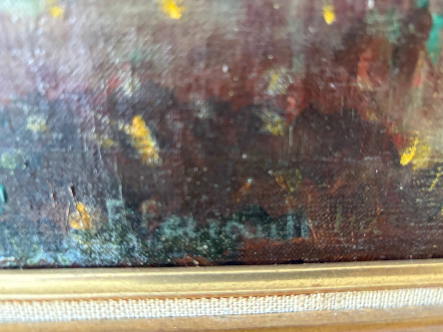 20th century signed landscape