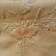 Nappe blanche brodée avec dentelle & jours