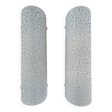 Wall lights. Cracked glass