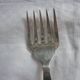 Covered English service fork and knife