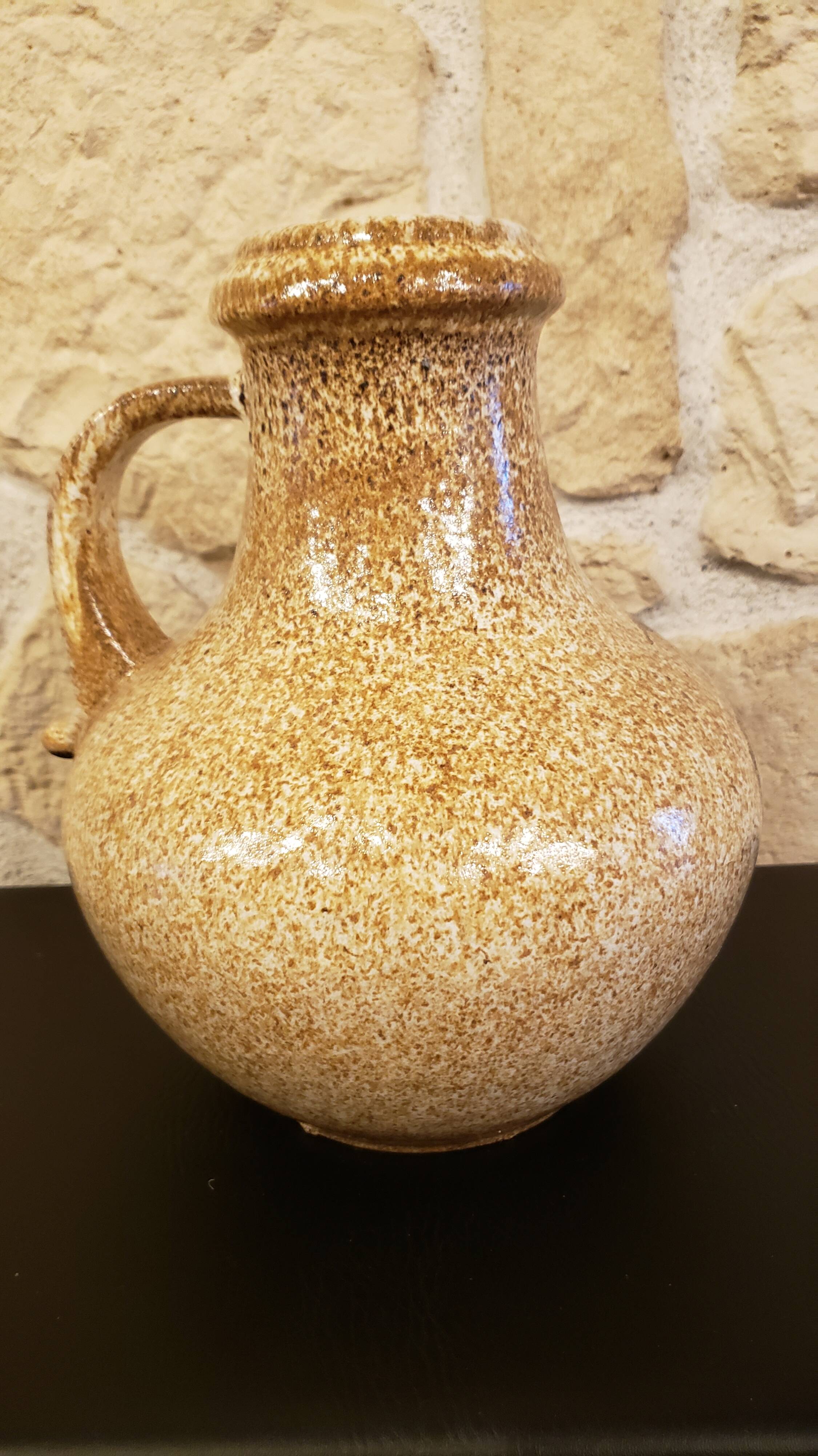 Scheurich stoneware ceramic carafe/vase