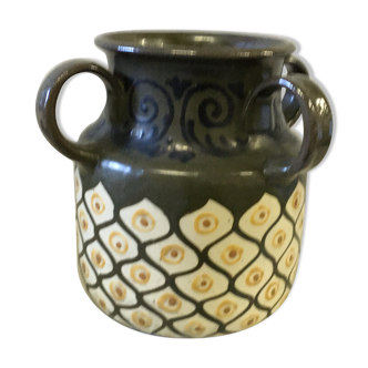 Vase Léon Elchinger Soufflenheim Alsace