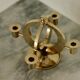 Swedish brass candelabra by Arthur Pe Kolbäck