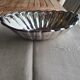 Hollow plate or silver metal pan