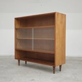 Libena 1960 glass display cabinet / bookcase