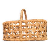 Panier avec anse en osier