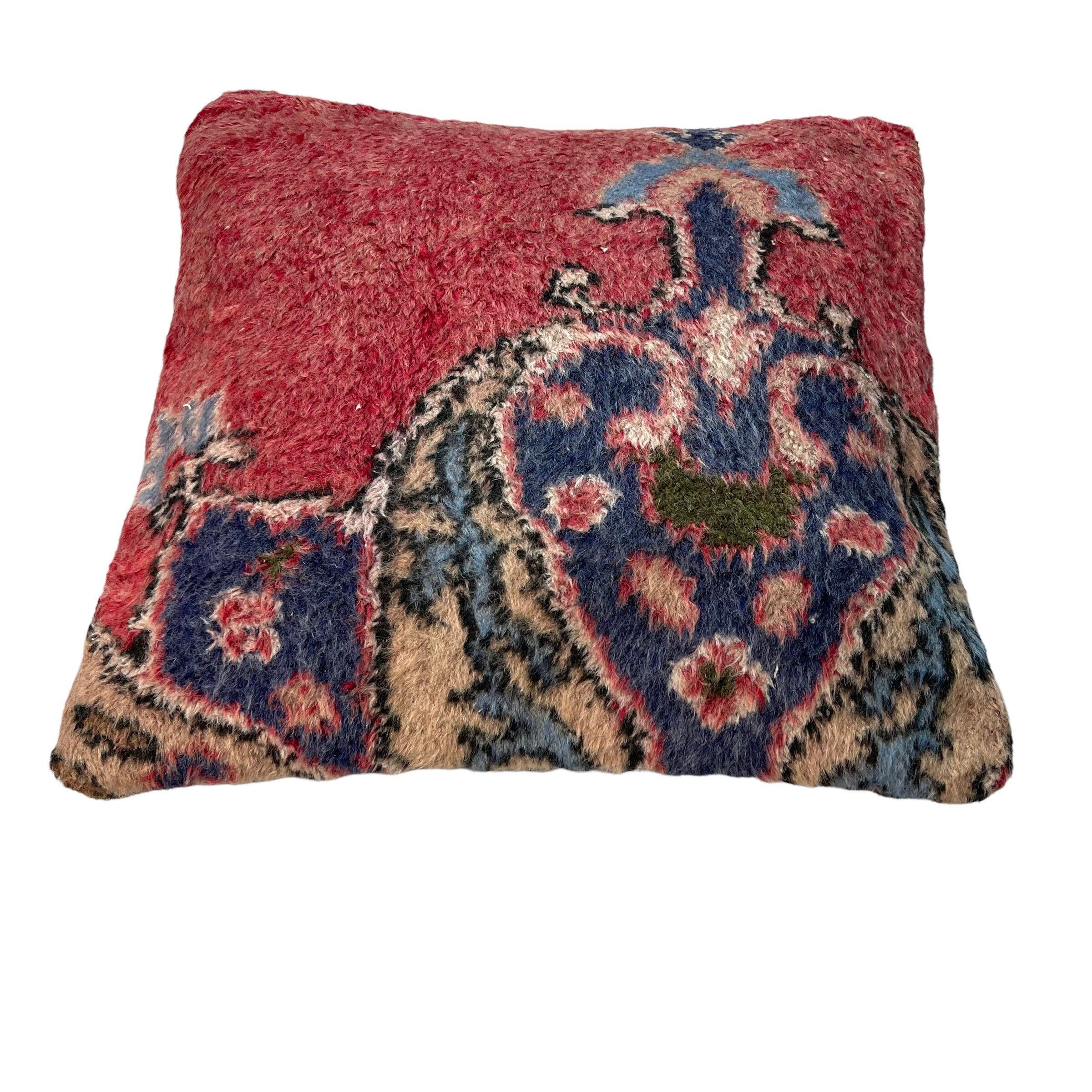 Vintage Turkish Rug Cushion Cover , 45 x 45 cm
