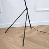 Vintage canvas tripod floor lamp