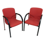 Pair of armchairs Arflex 80s