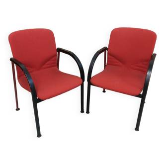 Paire de fauteuils Arflex années 80