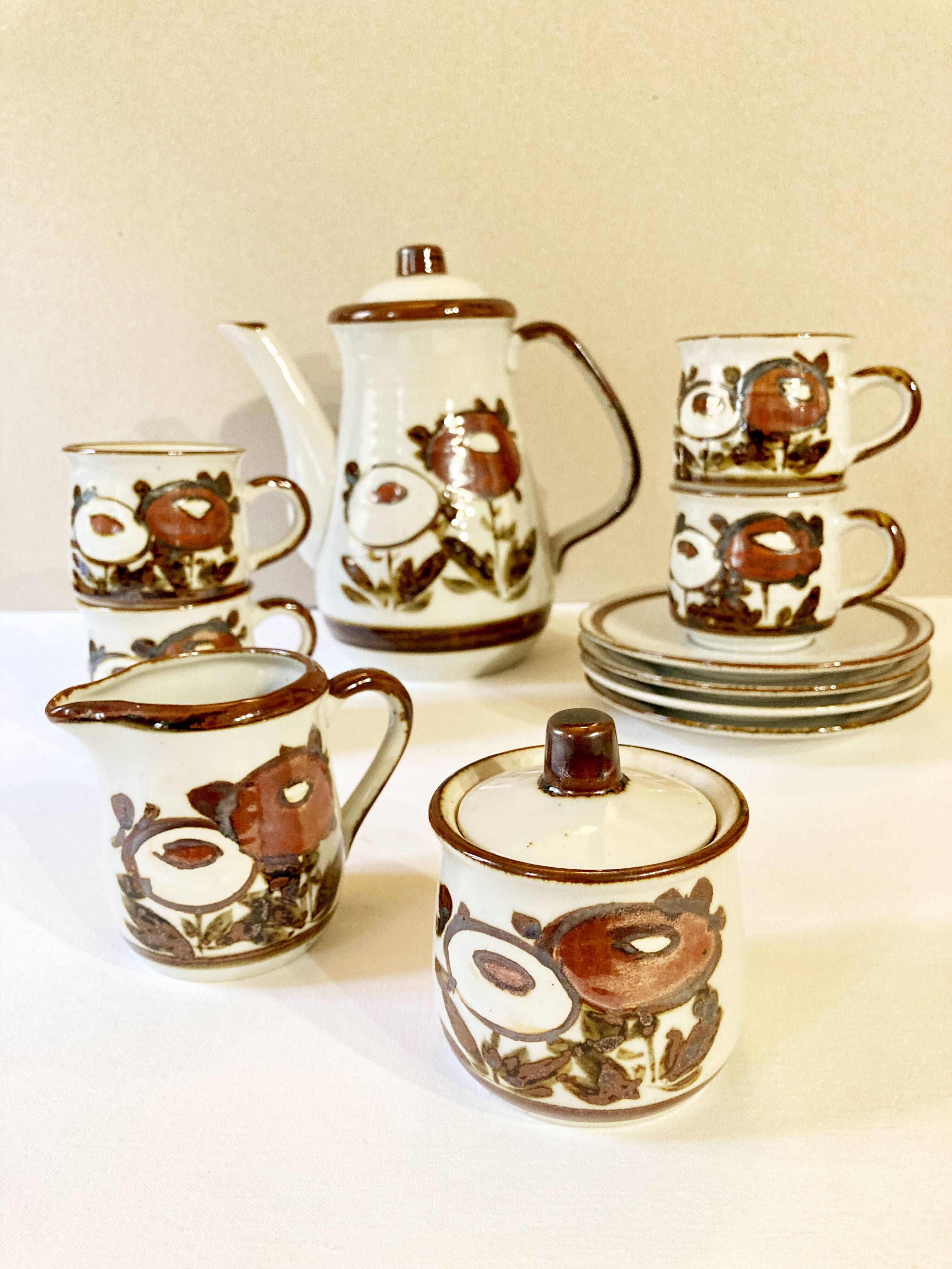 Japanese coffee or tea service