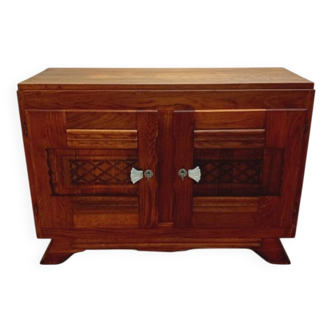Vintage Art Deco oak sideboard / buffet