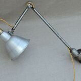 Vintage lamp applying Mazda small model workshop wall