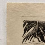Intaglio print "The Cat"