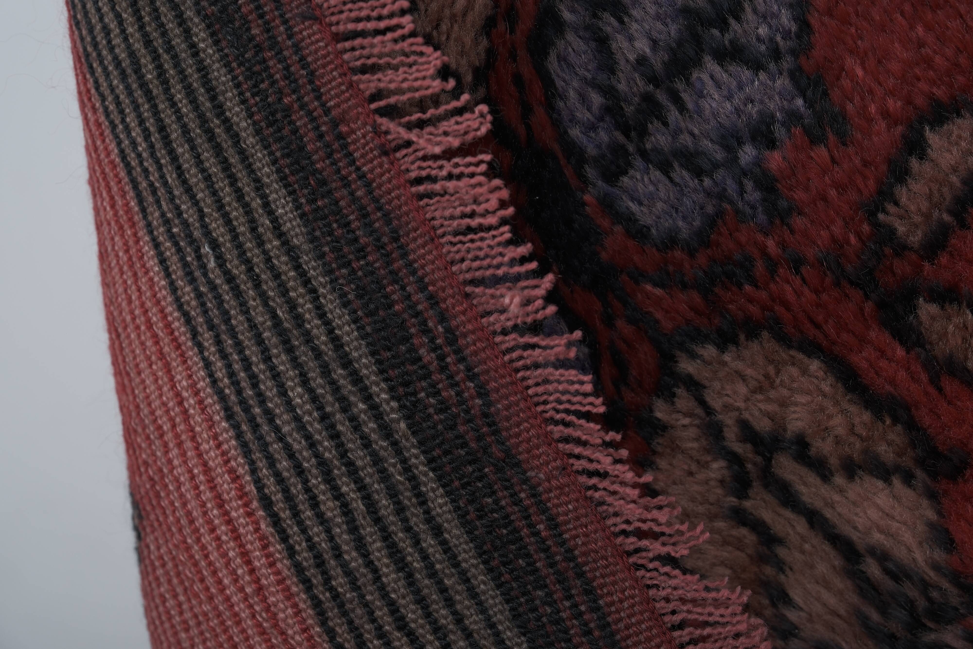Vintage Turkish Oushak Rug Handwoven 108x163 cm