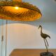Vintag lampshade suspension in natural material