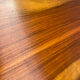 Oval table Baumann, two extensions, rosewood top.