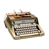 Machine à écrire vintage Japy modèle p91