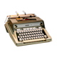 Vintage japy model p91 typewriter