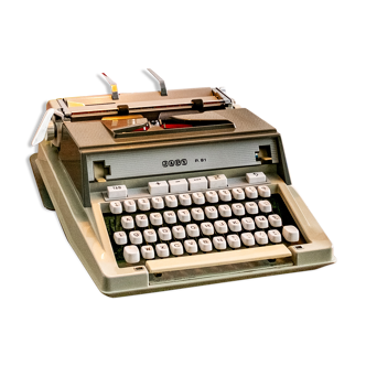 Machine à écrire vintage Japy modèle p91