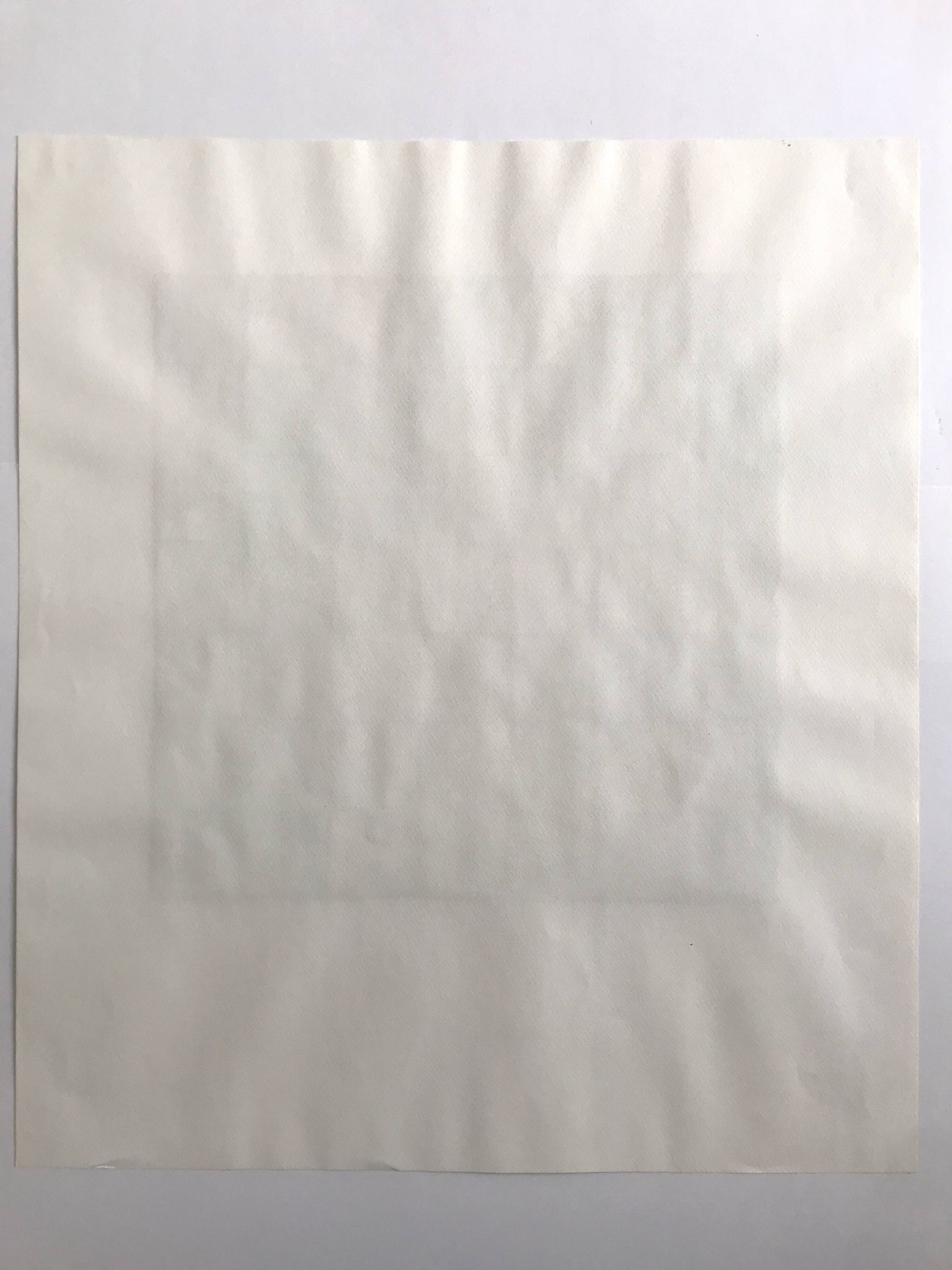 Contemporary school: mixed technique on paper, Untitled (shell), circa 2021