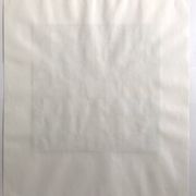 Contemporary school: mixed technique on paper, Untitled (shell), circa 2021